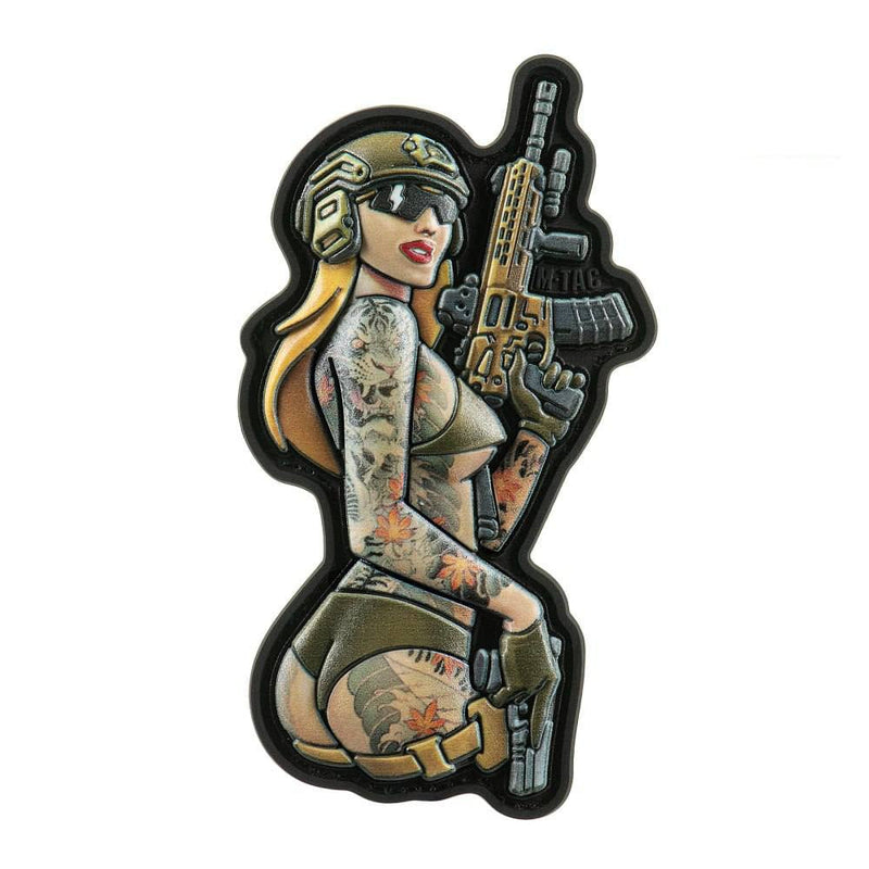Load image into Gallery viewer, M-Tac Morale Patch Tactical Girl