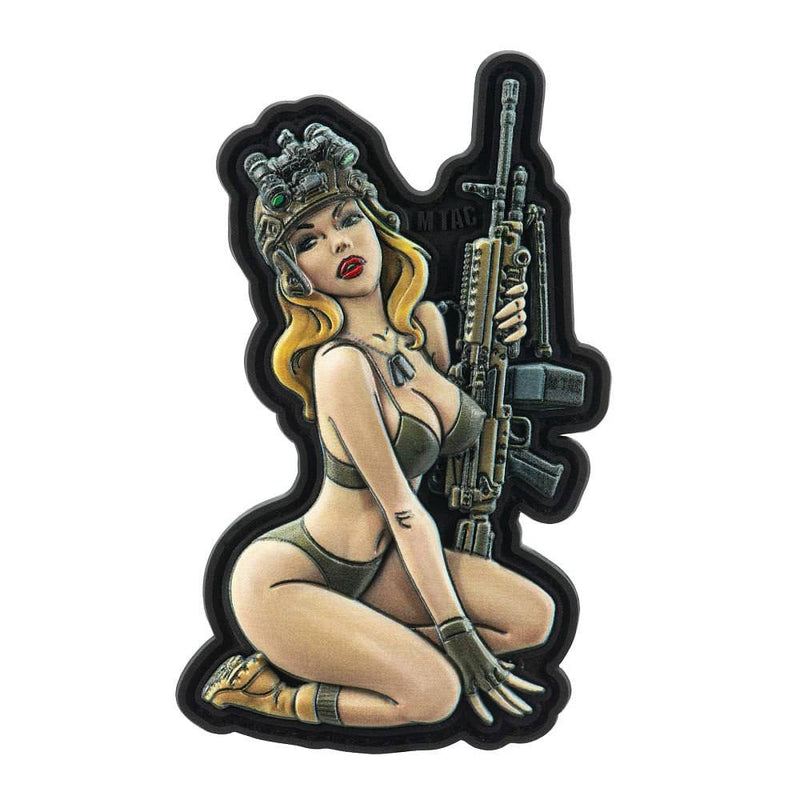 Load image into Gallery viewer, M-Tac Morale Patch Tactical Girl