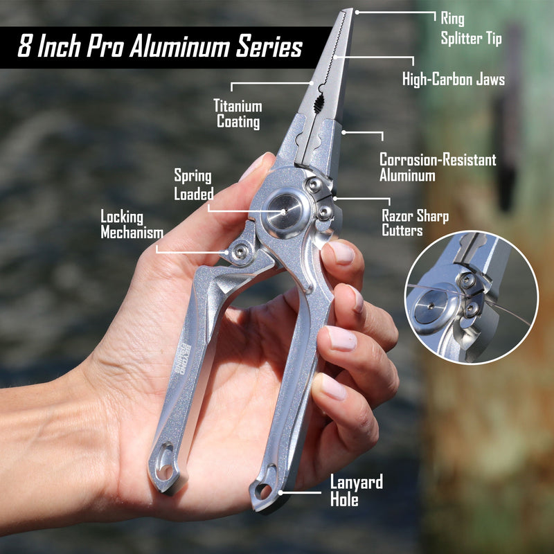 Load image into Gallery viewer, Pro Aluminum Series 8" Inch Pliers