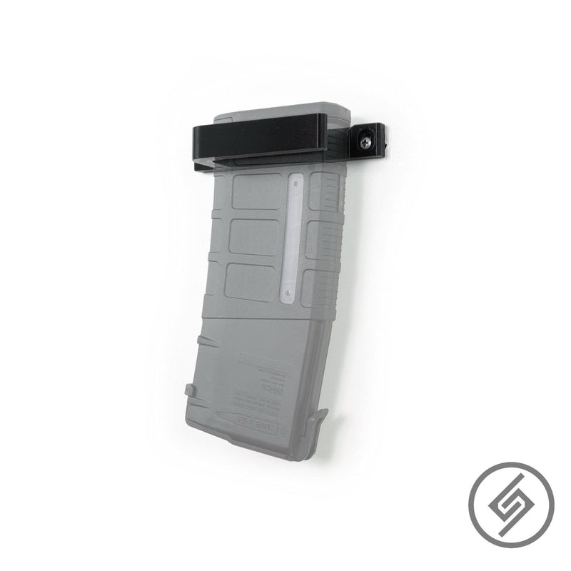 Load image into Gallery viewer, AR-10 PMAG Flat Wall Storage Rack Pair (1 Mag Capacity)