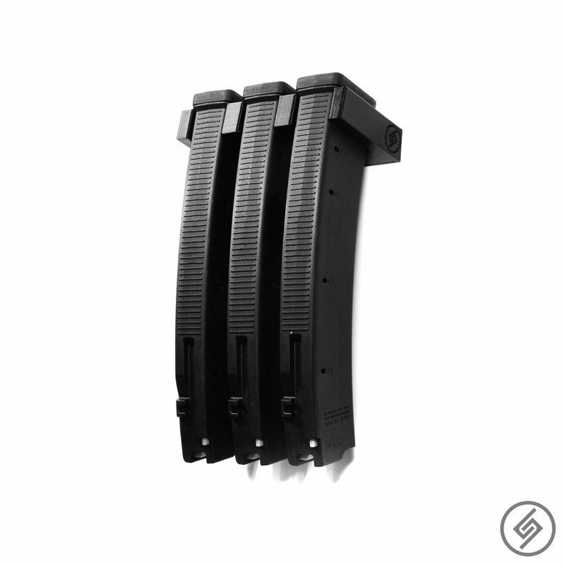 Load image into Gallery viewer, PMAG EV9 Magazine Wall Storage Rack (3 Mag Capacity)