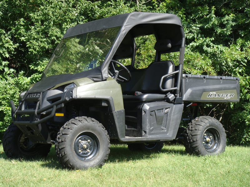 Load image into Gallery viewer, Polaris Full-Size Ranger 2-Seater 500/700/800 - Vinyl Windshield/Top/Rear Combo