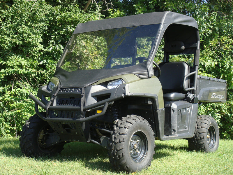 Load image into Gallery viewer, Polaris Full-Size Ranger 2-Seater 500/700/800 - Vinyl Windshield/Top/Rear Combo