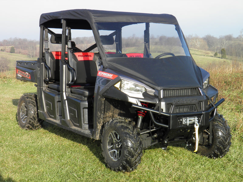 Load image into Gallery viewer, Polaris Ranger Crew 1000 - Vinyl Windshield/Top/Rear Combo
