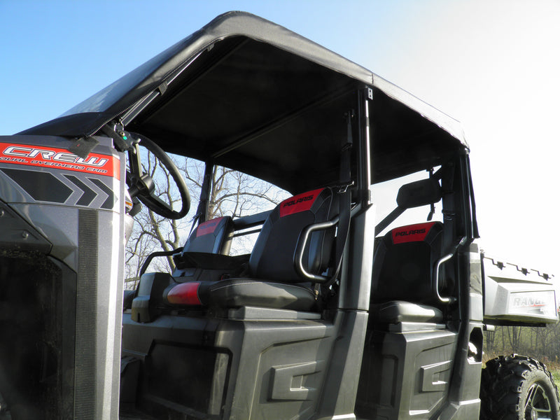 Load image into Gallery viewer, Polaris Ranger Crew 570 Mid Size - 4 Passenger - Vinyl Windshield/Top/Rear Combo