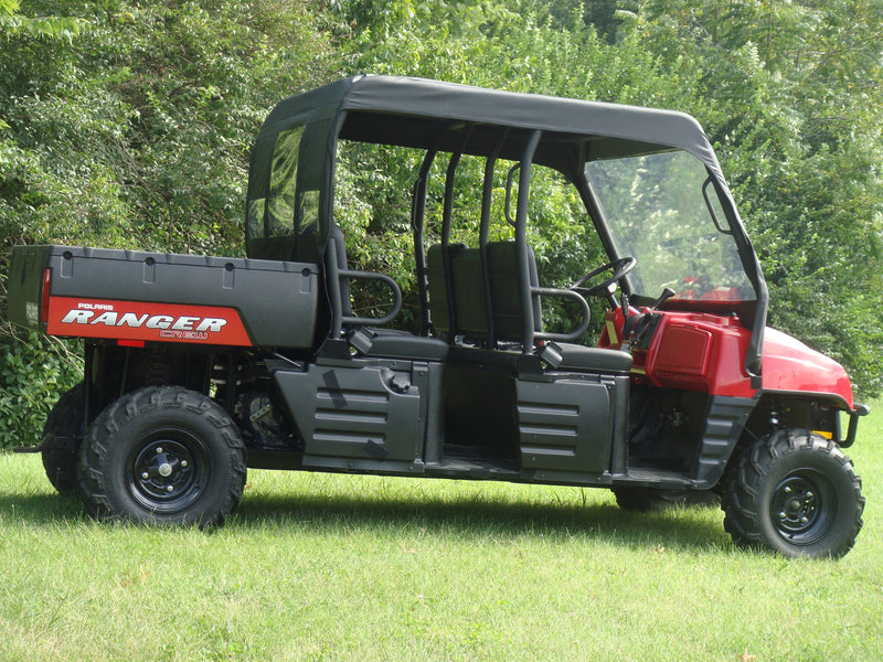 Load image into Gallery viewer, Polaris Ranger Crew 700 (2008-2009) - Vinyl Windshield/Top/Rear Combo