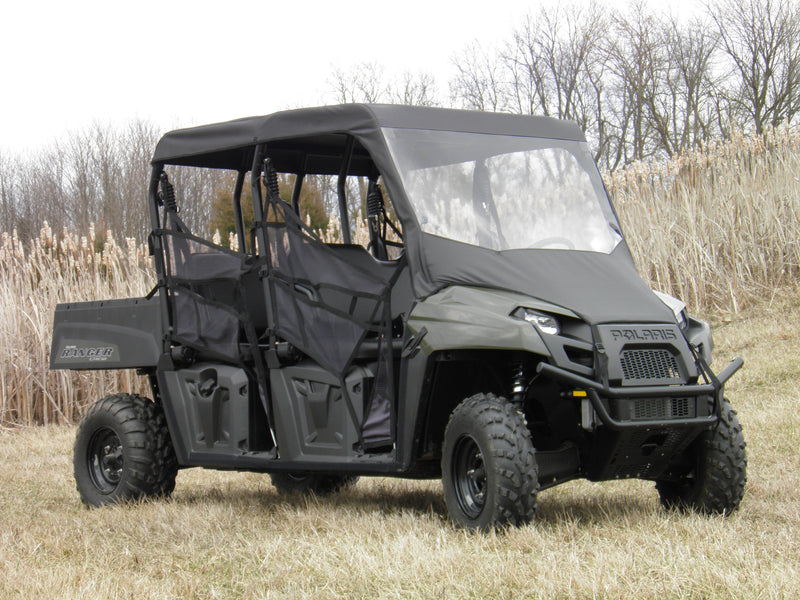 Load image into Gallery viewer, Polaris Ranger Mid-Size Crew - Vinyl Windshield/Top Combo
