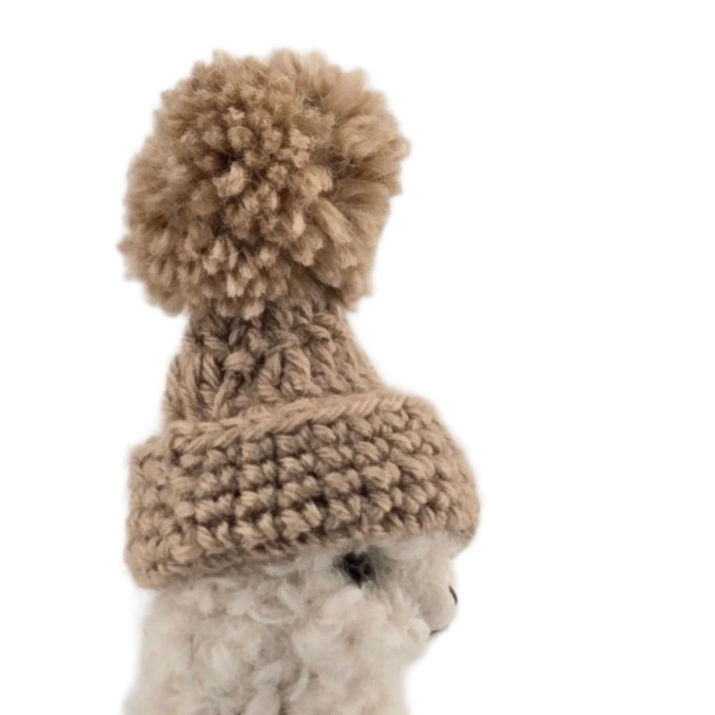 Load image into Gallery viewer, Pom-Pom Hat for Alpacadorable Ornament
