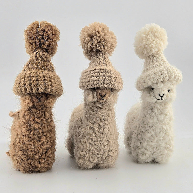 Load image into Gallery viewer, Pom-Pom Hat for Alpacadorable Ornament
