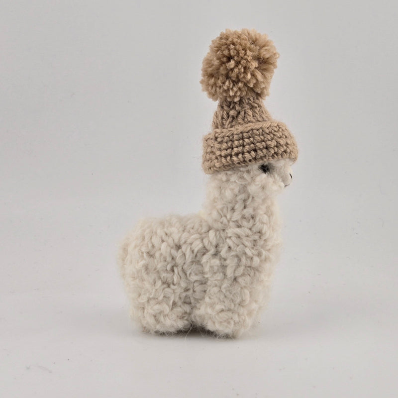 Load image into Gallery viewer, Pom-Pom Hat for Alpacadorable Ornament