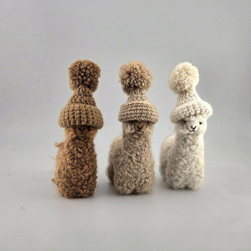 Load image into Gallery viewer, Pom-Pom Hat for Alpacadorable Ornament