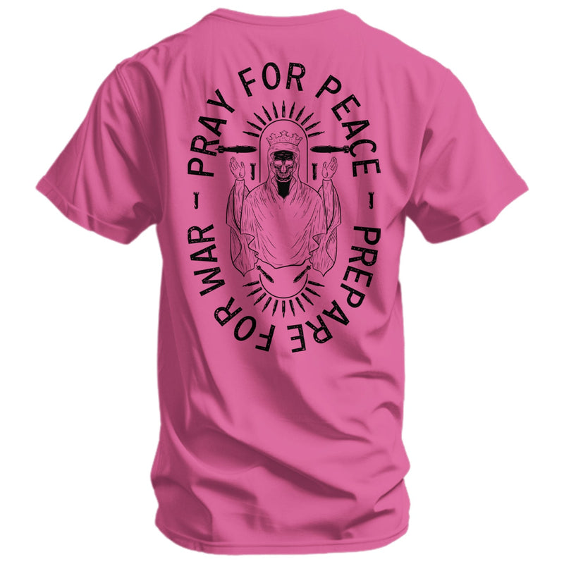 Load image into Gallery viewer, Pray For Peace. Prepare For War. Men's T-Shirt