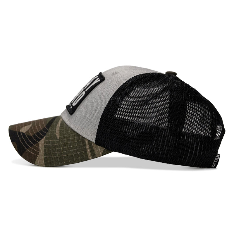 Load image into Gallery viewer, Pray Hard Patch Original Ripstop Snapback Hat