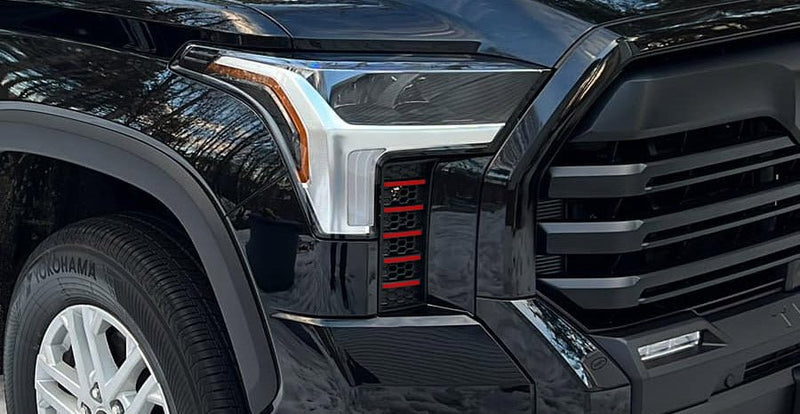Load image into Gallery viewer, Premium Cast Vinyl Decals for 2022-2026 Tundra Grill Ribs x2