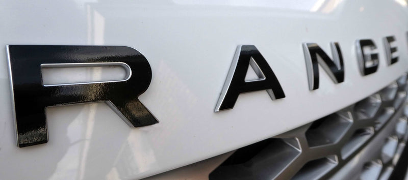 Load image into Gallery viewer, Premium Cast Vinyl Decal Letters for 2014-2022 Range Rover Sport Hood and Liftgate
