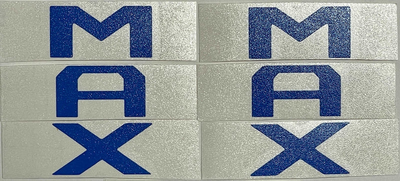 Load image into Gallery viewer, Premium Cast Vinyl Decal Inlay Letters for 2022-2026 Tundra MAX Hood Emblems