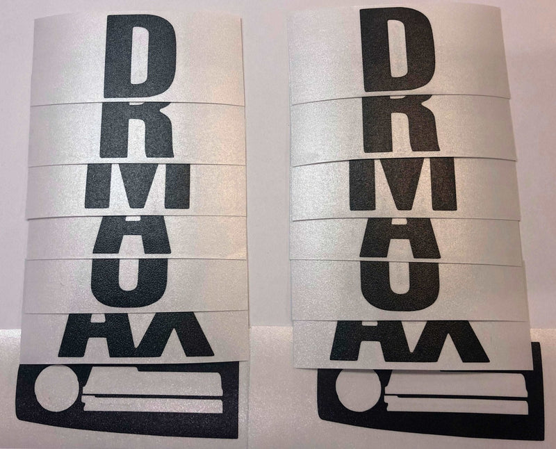 Load image into Gallery viewer, Premium Cast Vinyl Decal Letter Inlays For 2008-2019 DURAMAX Hood