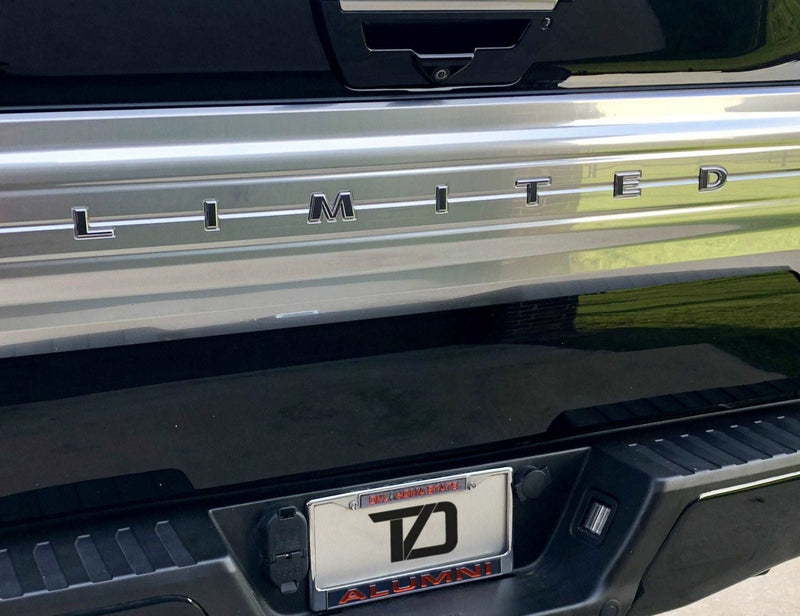 Load image into Gallery viewer, Premium Cast Vinyl Decal Letter Inlays for 2016-2026 F-150 LIMITED Hood and Tailgate