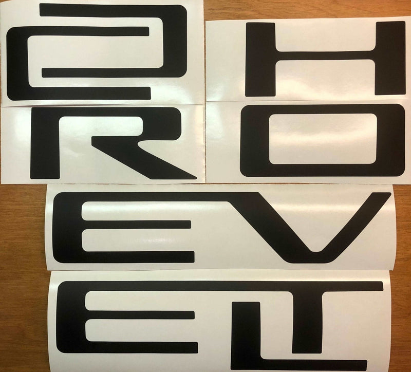 Load image into Gallery viewer, Premium Cast Vinyl Decal Letter Inserts for 2021-2026 Colorado Tailgate