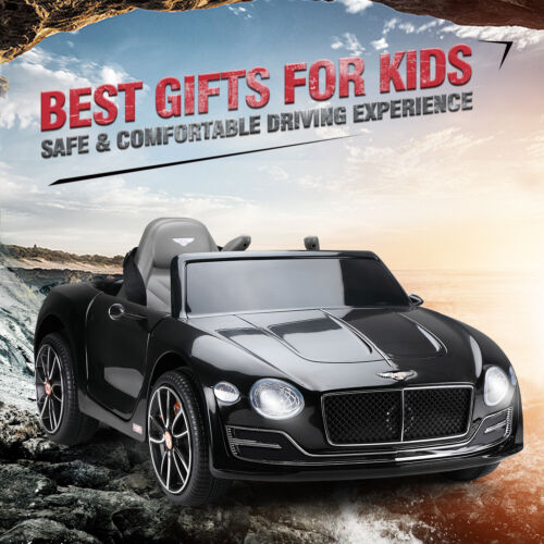 Premium Licensed Bentley Style Kids Electric Ride On Car with Remote Control - Perfect Gift for Children