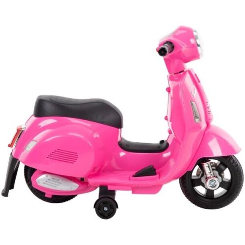 Pretty in Pink: Electric Vespa Scooter for Little Riders