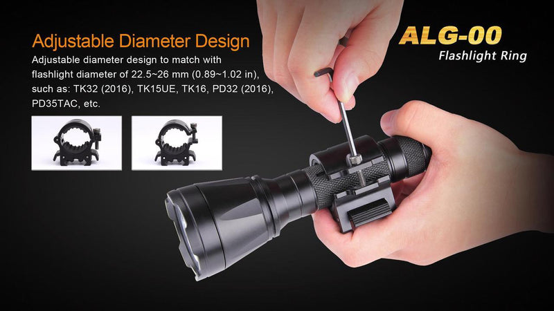 Load image into Gallery viewer, Fenix ALG-00 Flashlight Ring