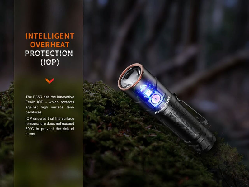 Load image into Gallery viewer, Fenix E35R High-Performance Rechargeable LED Flashlight