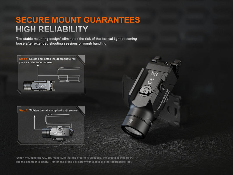 Load image into Gallery viewer, Fenix GL23R Green Laser Tactical Light