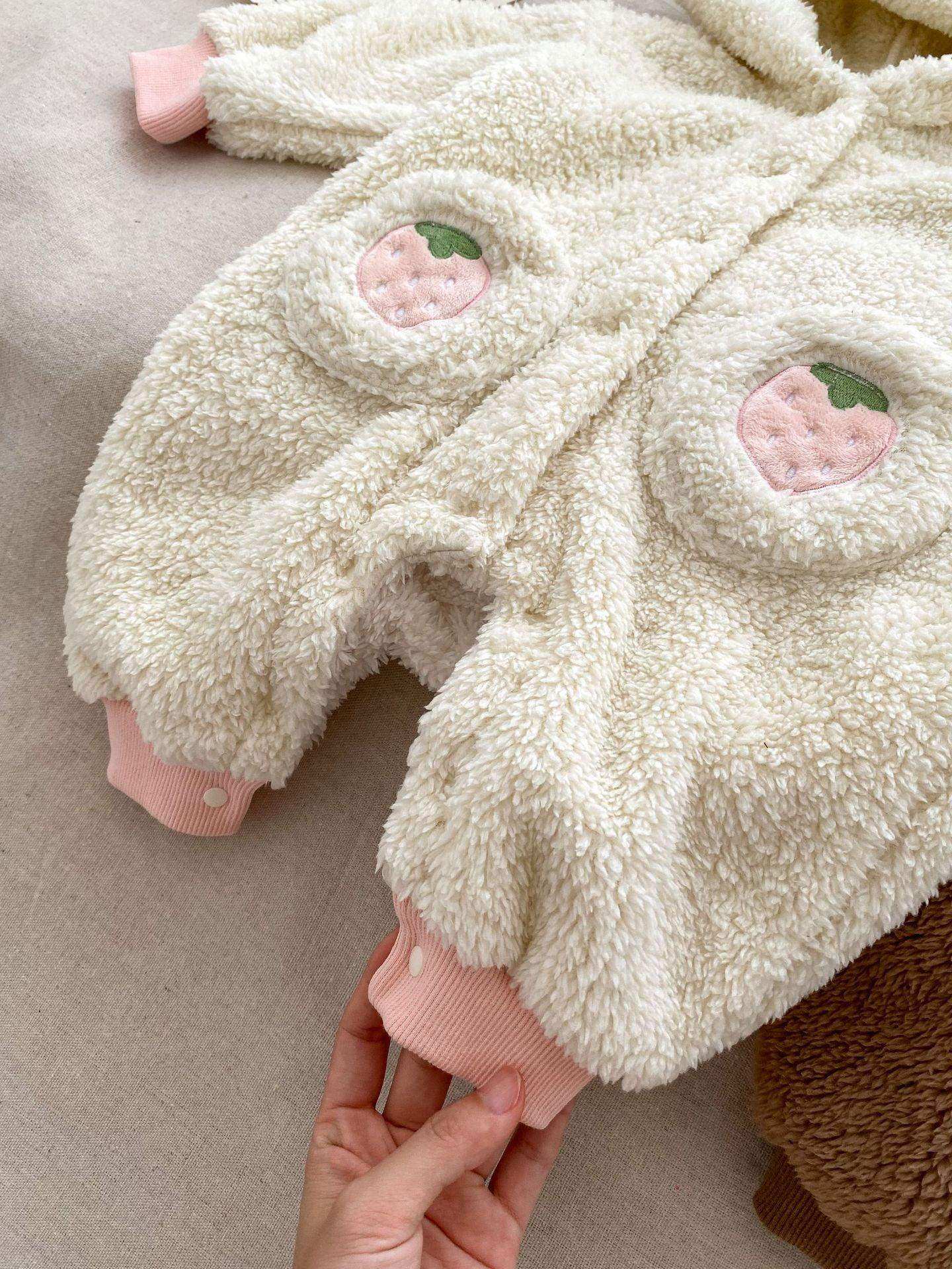 Winter Infant Baby Lovely Little Bear Little Rabbit Style Thermal Pajamas Romper - Skoutley Outdoors LLC