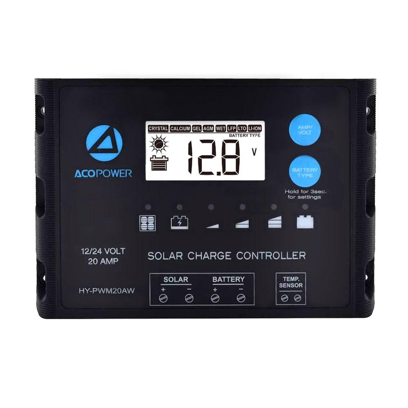 Load image into Gallery viewer, ProteusX 20A PWM Solar Charge Controller