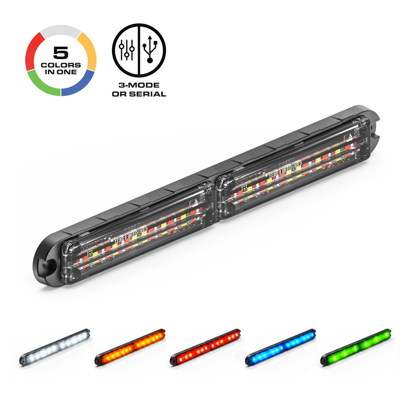 Load image into Gallery viewer, Feniex Q Series Flat Wide Surface Mount LED Grille Light