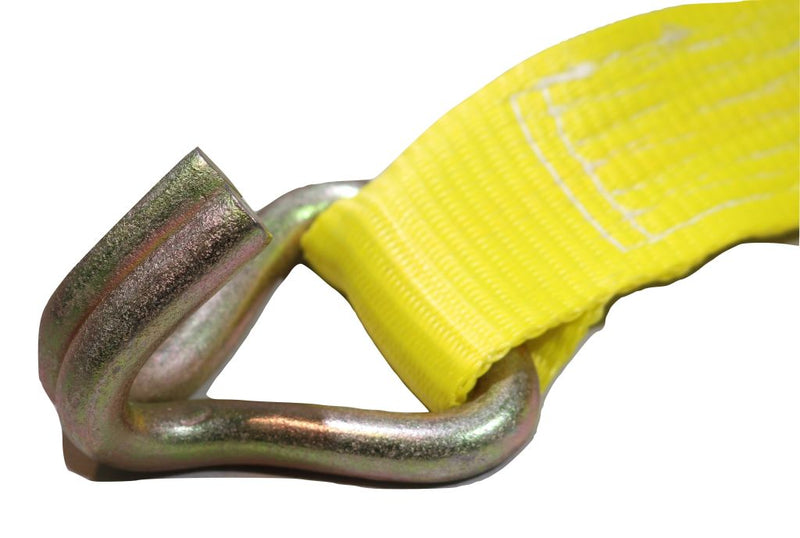Load image into Gallery viewer, QTY 20 - 2" x 27 Ft. Flatbed Ratchet Strap w/ Wire Hooks