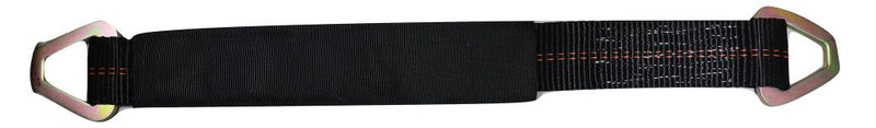 Load image into Gallery viewer, 24 Inch Axle Straps Auto Car Hauler Tie Downs Tow Wrecker 4 PACK | BLACK