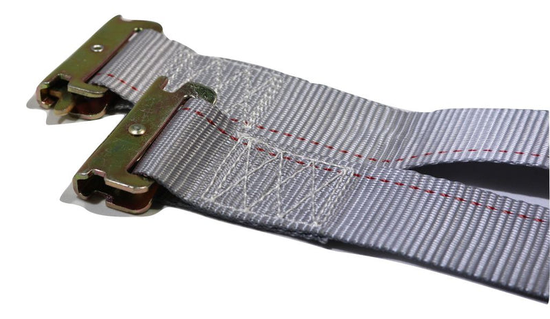 Load image into Gallery viewer, 2"x 16 Ft Logistic Van Ratchet E-Track Straps w/ Spring E Fittings | 4 PACK