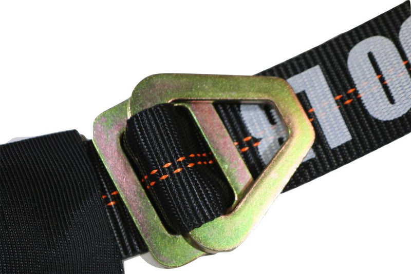 Load image into Gallery viewer, Qty 4 Axle Strap Tie Downs 24" Long & Qty 4 Ratchet Tow Straps Car Haulers, BLACK | R208ATDBK/AS24BK