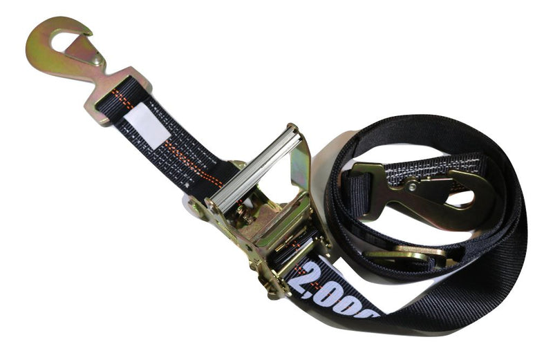Load image into Gallery viewer, Qty 4 Axle Strap Tie Downs 24" Long & Qty 4 Ratchet Tow Straps Car Haulers, BLACK | R208ATDBK/AS24BK