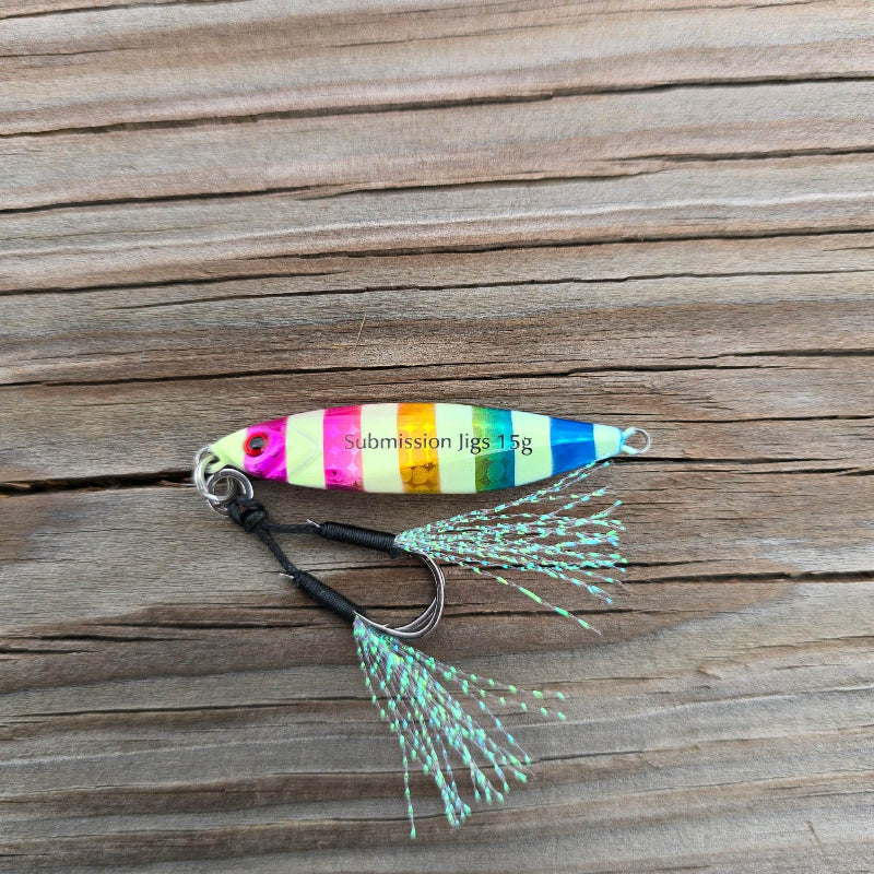 Load image into Gallery viewer, Sumo & Mercenary Micro Slow Pitch Jig – 4-Pack – 10g & 15g
