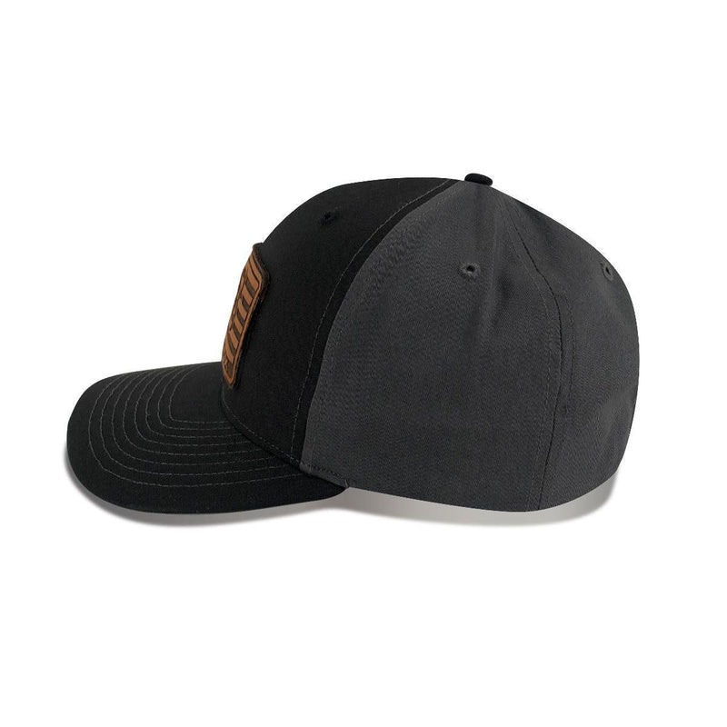 Load image into Gallery viewer, RakBuck Leather Flag Trucker Hat