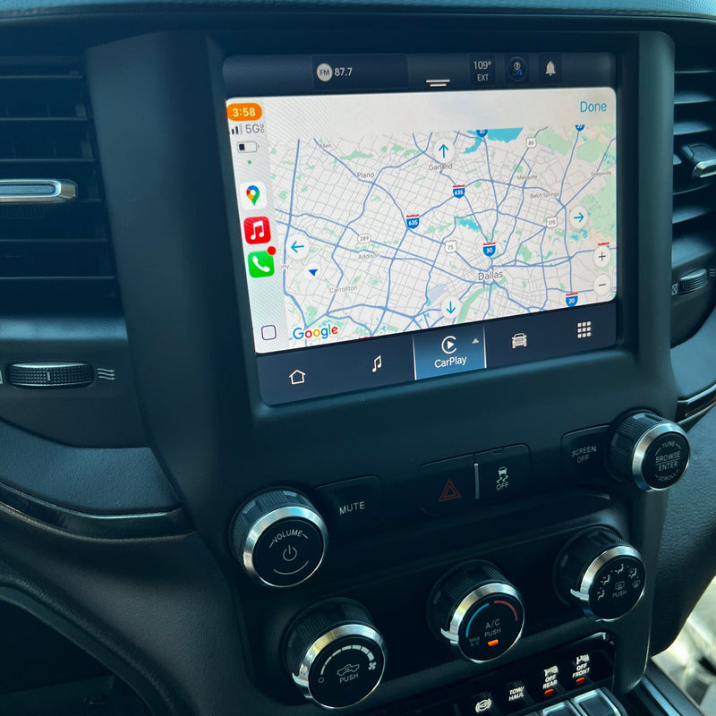 Load image into Gallery viewer, 2019–2024 RAM 1500/2500/3500 UBD Uconnect 5 8.4″ Touchscreen Upgrade Kit (Wireless CarPlay / Android Auto)
