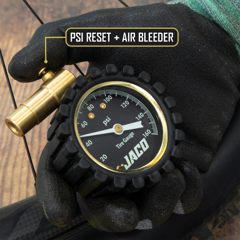 Load image into Gallery viewer, RDX-160 Presta Tire Pressure Gauge for Bikes (Max 160 PSI) | Road Bike & BMX Series