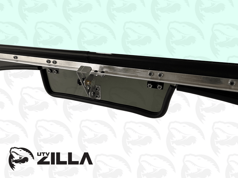 Load image into Gallery viewer, Vented Glass Windshield for Polaris RZR Trail with wiper
