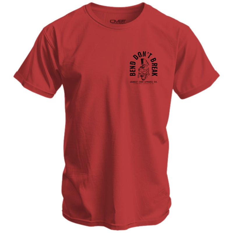Load image into Gallery viewer, Bend Don't Break Barbell Skull Men's T-Shirt