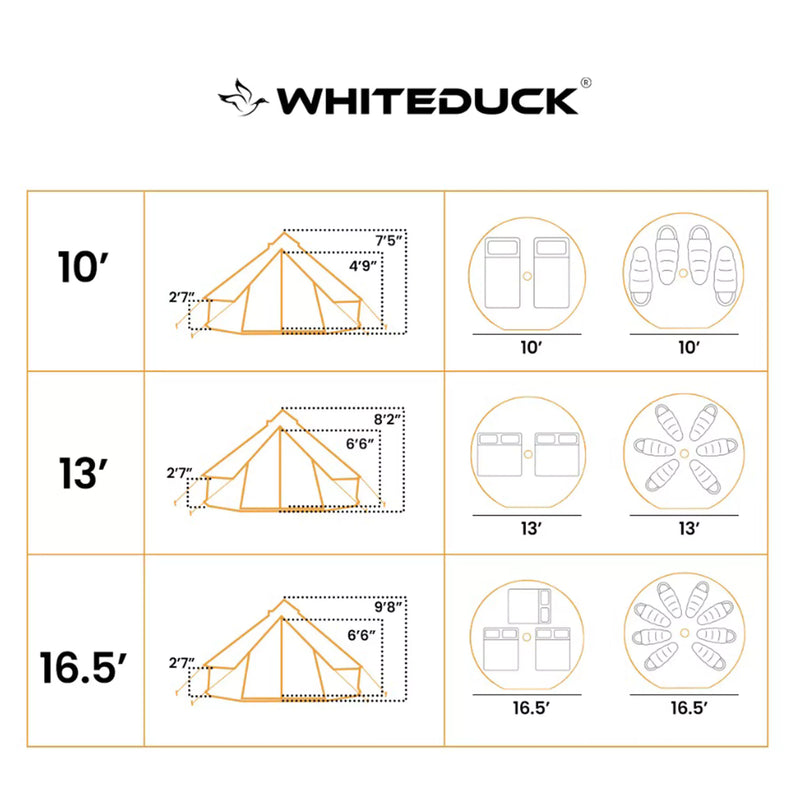 Load image into Gallery viewer, 10' Regatta Bell Tent