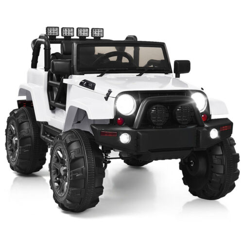 Remote-Controlled 12V Electric Kids Ride-on Truck with Parental Control