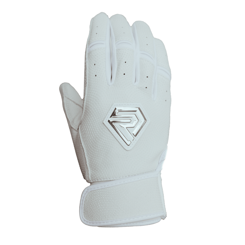 Load image into Gallery viewer, Resilient Championship Fastpitch Batting gloves - All White