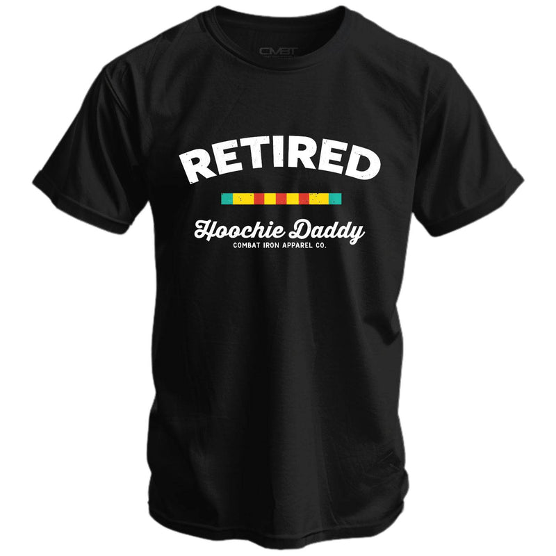 Load image into Gallery viewer, Retired Hoochie Daddy Veteran Ribbons Men's T-Shirt