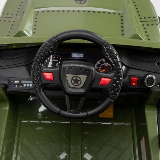 Rev up the Fun with Huffy Fortress 12V Ride-On Truck Toy - Perfect for Ages 3-6 with Real Suspension & Lights!