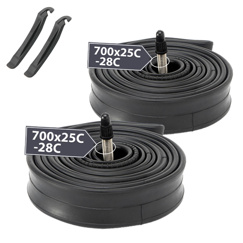 Load image into Gallery viewer, Road Bike Tire Inner Tube - 700×25C - 35C