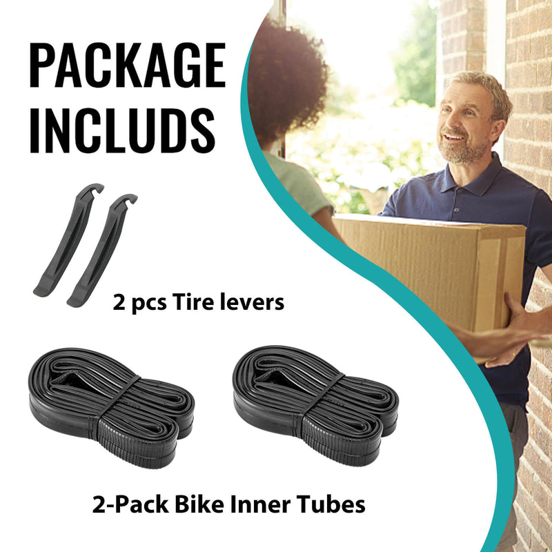 Load image into Gallery viewer, Road Bike Tire Inner Tube - 700×25C - 35C