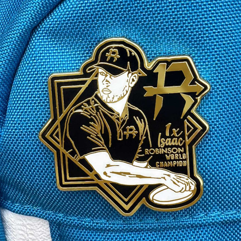 Load image into Gallery viewer, Isaac Robinson World Champion Pin - 1/200